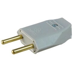 Pino macho 2p perlex 10a cinza 1041