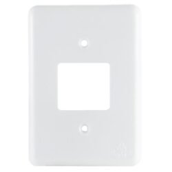Placa perlex.4x2 branco 2int s. 23pl2a