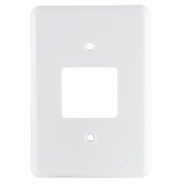 Placa perlex.4x2 branco 2int s. 23pl2a