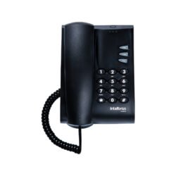 Telefone intelbras pleno preto