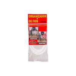 Organizador fio overtime 1mt branco