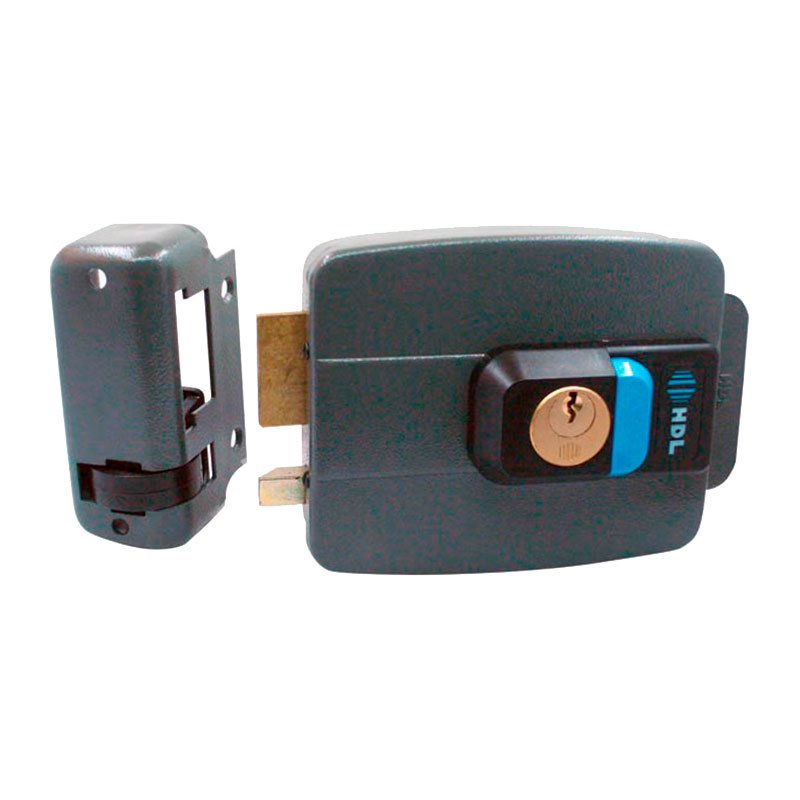 20769 - Fechad Elet HDL Dupla com Botao 12v-036