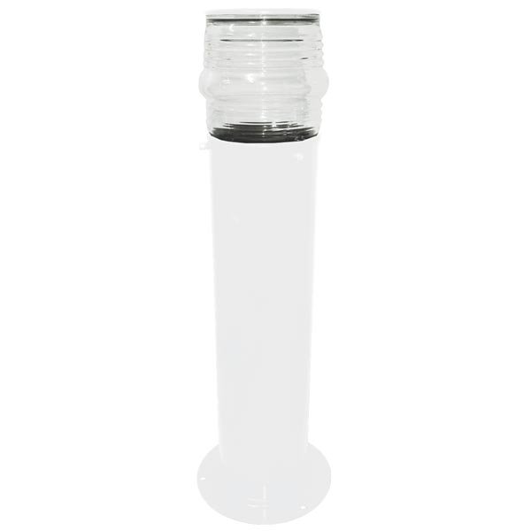 Poste balizad.aco 50cm branco-p50ideal