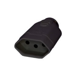 Pino femea 2p t ilumi 20a preto.1423
