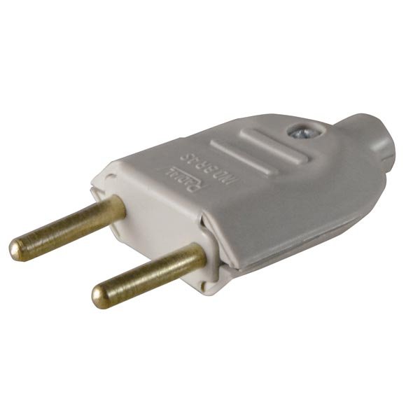 Pino macho 2p radial 10a cinza