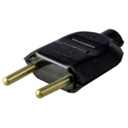 Pino macho 2p radial 10a preto