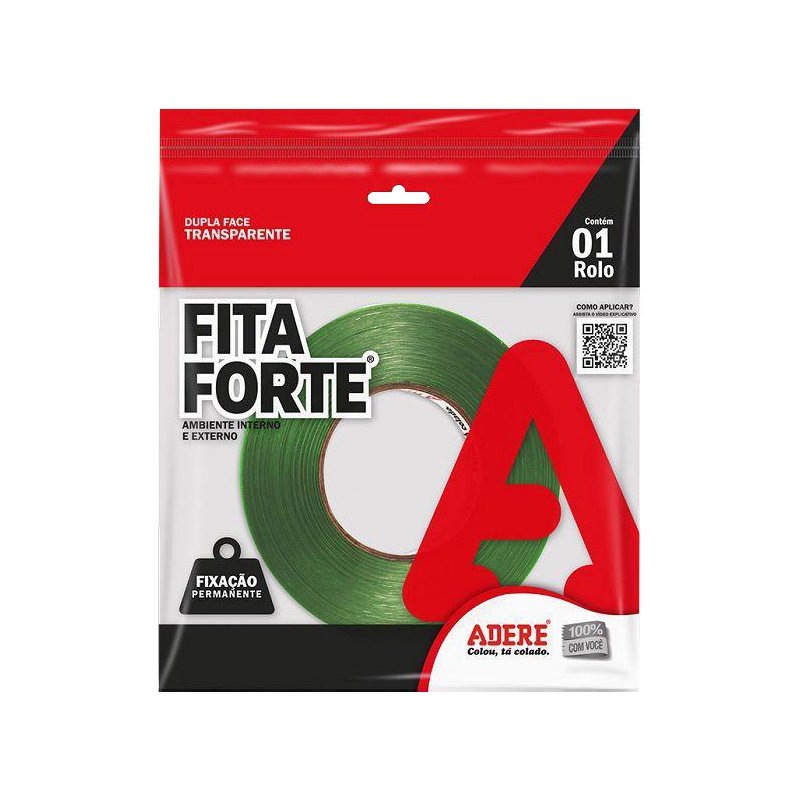 33237 - Fita Dupla Face Acr Inc Adere 09x20mt