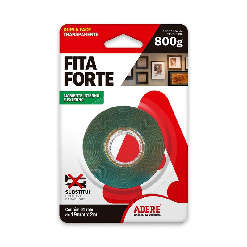 33257 - Fita Dupla Face Acr Inc Adere 19x 2 m