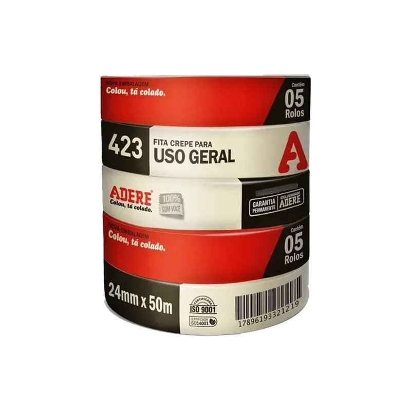 33277 - Fita Crepe Adere 423uso Ger.24x50m