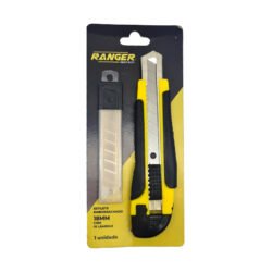 33340 - Estilete Emborrachado Ranger 18 Mm com 10 Lâminas
