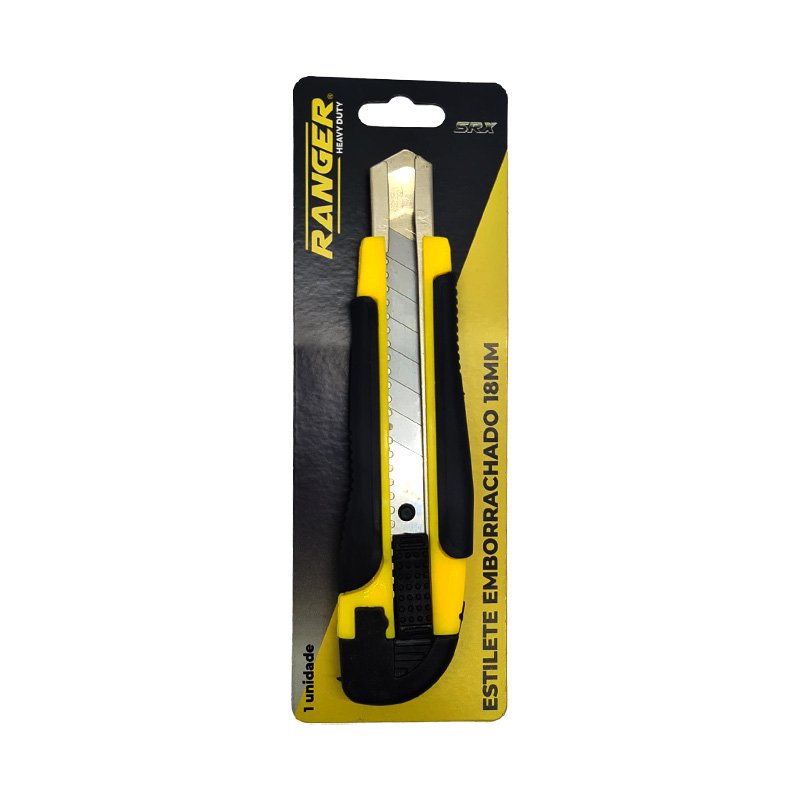 33341 - Estilete Emborrachado Ranger 18 Mm