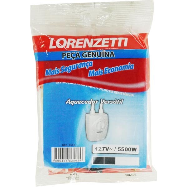 Resist.lec aqueced.5500w/127v 755-e