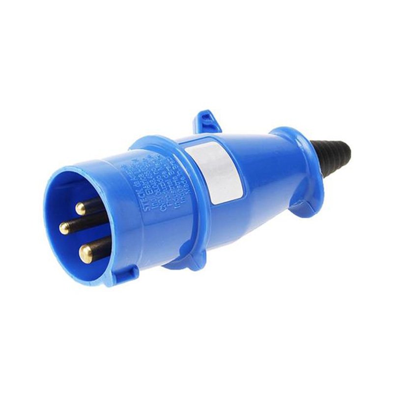 Plug steck 2p t 32a azul 3276