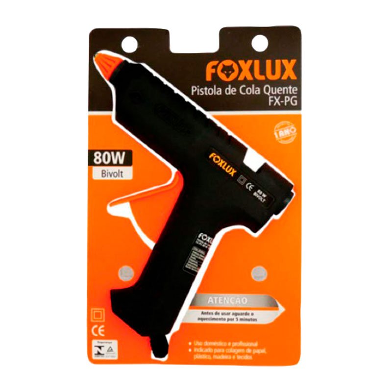 11772 - Pistola para Cola Quente Foxlux 80 W - Grande