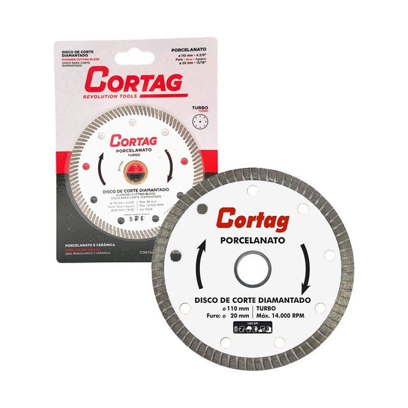 42229 - Disco Diamantado Cortag para Porcelanato
