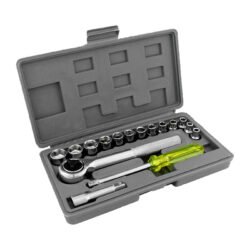 Jg soquete com catrac.1/4 com 16pc w-57