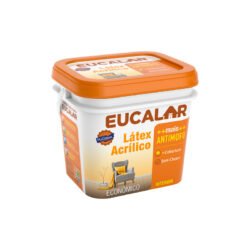 Latex eucalar acrilico 3,6lt gelo