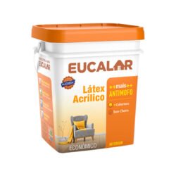 Latex eucalar acrilico 18lt gelo
