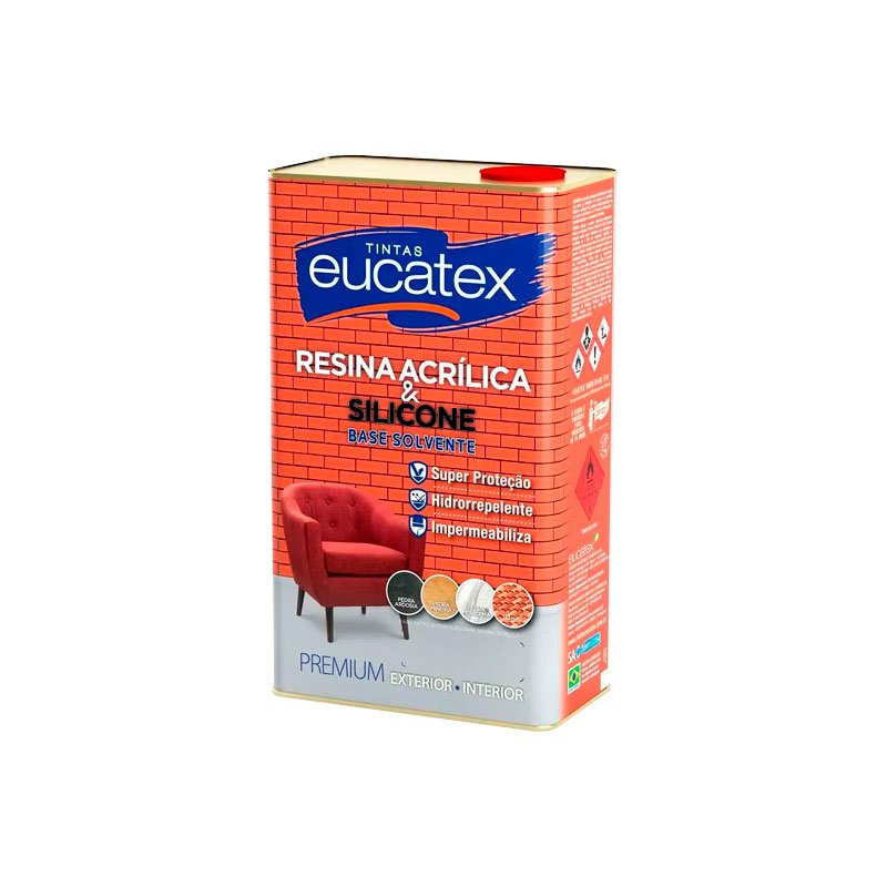 Resina acrilica eucatex 05 lts