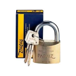 Cadeado papaiz tetra chave 70