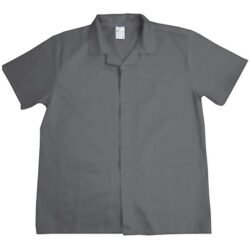 Jaleco brim para unif.koch cinza p