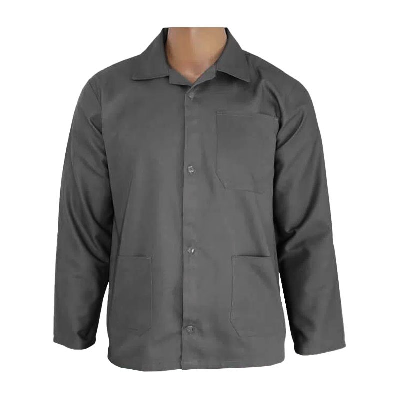 Jaleco brim para unif.koch m/l cza,g