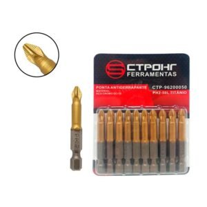 Bits phil.ctp titanio 2x50mm com 10