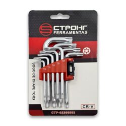 Jg chave torx ctpohr curta t10 at50