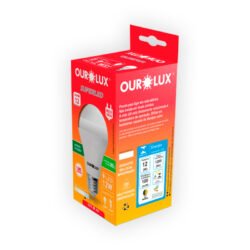 Lamp led bulbo ourolux 12w 6,5k inm