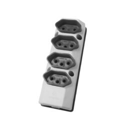 Tomada barra perlex 4t 2p t 10a cz