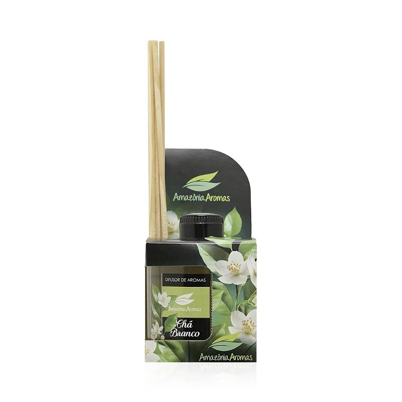 Difusor aroma amz cha branco 120ml