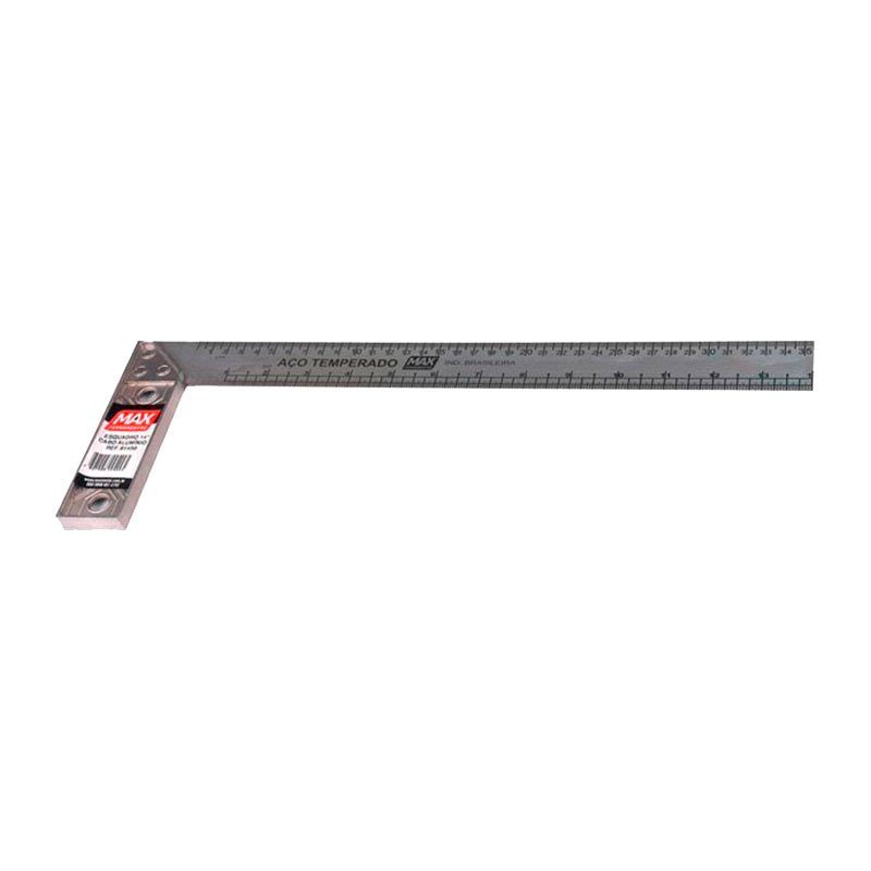 Esquadro max cabo aluminio 25cm