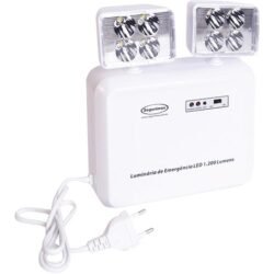 Lumin emerg.segurimax led 1200lm 2f