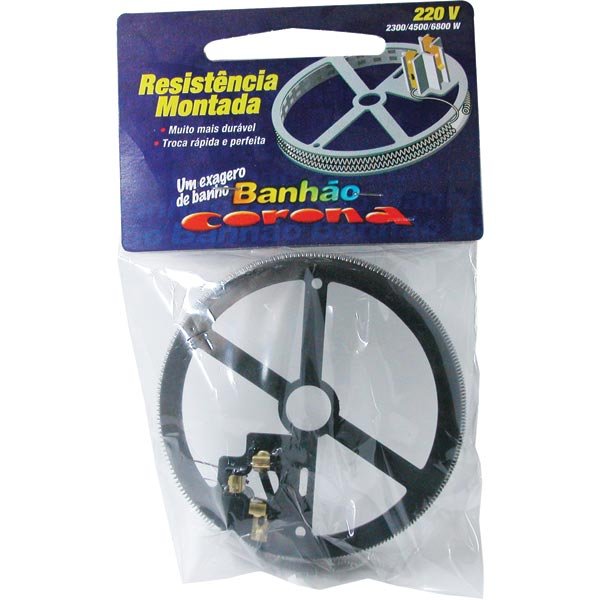 Resist.corona banhao 127v