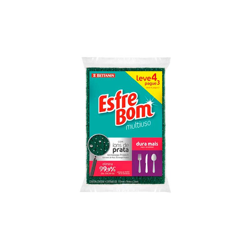 Esponja esfrebom leve com 04-4544