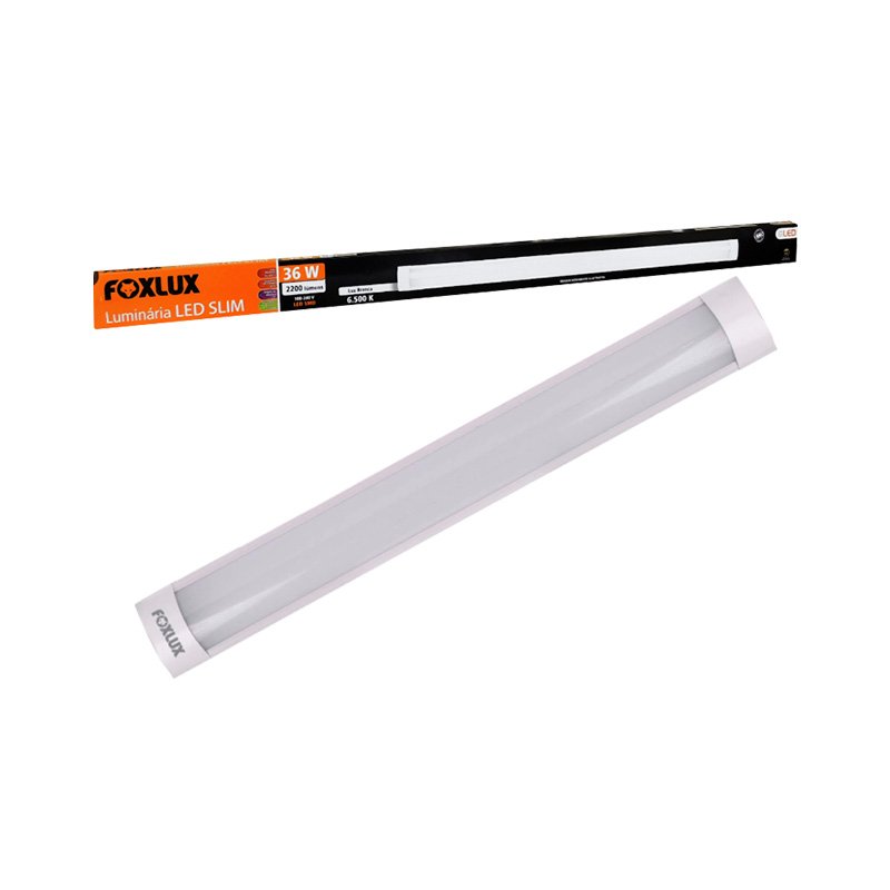 71797 - Luminária LED Slim Foxlux 36 W - 6500 K