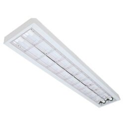 72928 - Luminária Aletada de Embutir Lume 2 x 60 cm - 134109