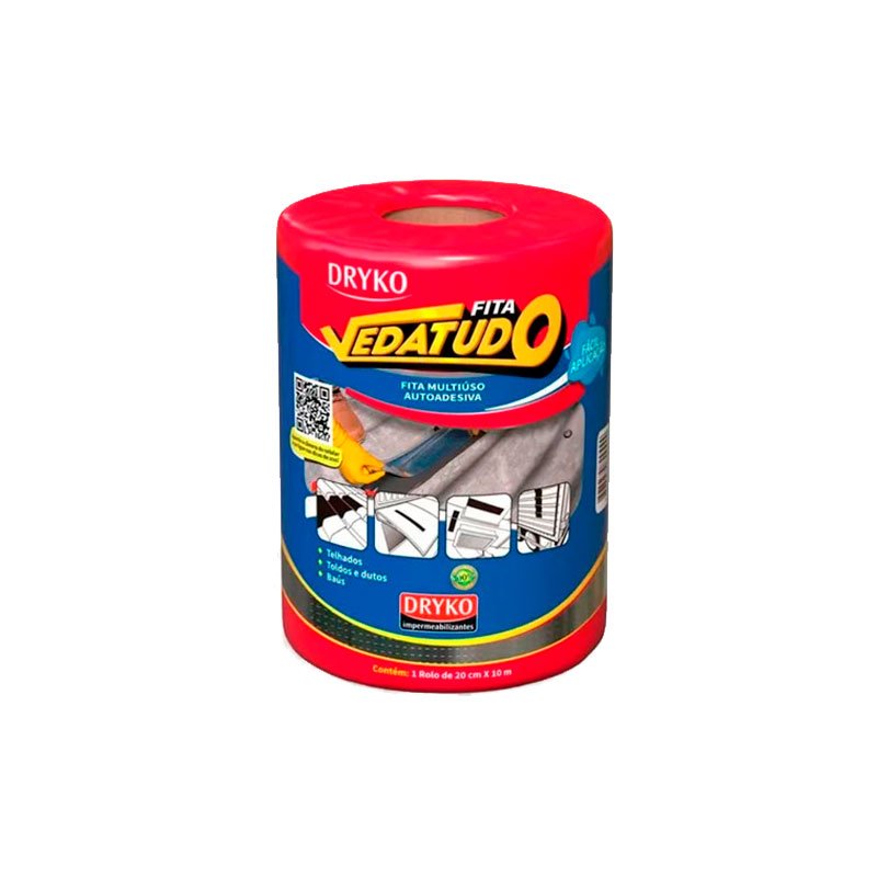 Fita veda tudo dryko 20cmx10m